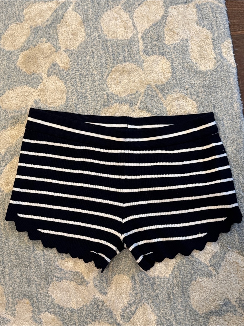 Lioness - Dollhouse Knit Short in Navy Stripe - Picture 2 of 4